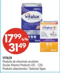 Pharmaprix VITALUX Ocular Vitamin Products offer