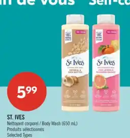Pharmaprix ST. IVES Body Wash offer