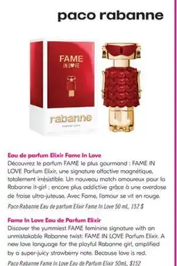 Pharmaprix Fame In Love Eau de Parfum Elixir offer