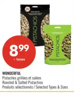 Pharmaprix WONDERFUL Roasted & Salted Pistachios offer