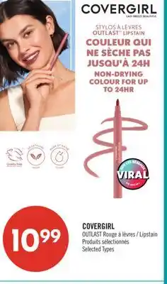 Pharmaprix COVERGIRL OUTLAST Lipstain offer