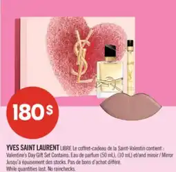 Pharmaprix YVES SAINT LAURENT LIBRE Valentine's Day Gift Set Contains: (50 mL), (10 mL) and Mirror offer