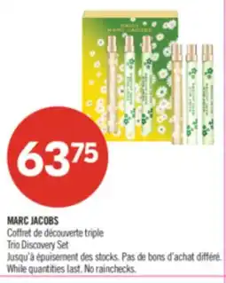 Pharmaprix MARC JACOBS Trio Discovery Set offer