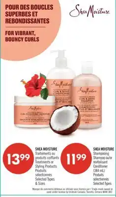 Pharmaprix SHEA MOISTURE Treatments or Styling Products offer