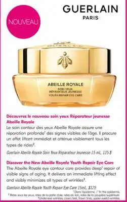 Pharmaprix Guerlain Abeille Royale Youth Repair Eye Care offer