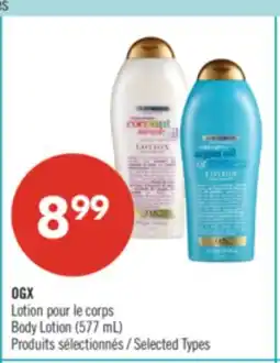 Pharmaprix OGX Body Lotion offer