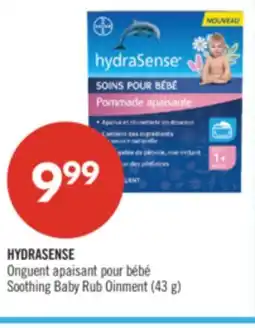 Pharmaprix HYDRASENSE Soothing Baby Rub Oinment offer