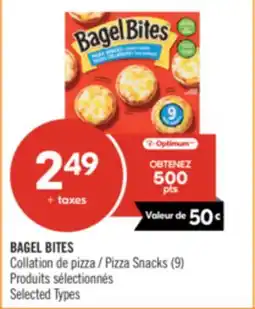 Pharmaprix BAGEL BITES Pizza Snacks offer
