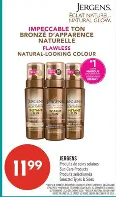 Pharmaprix JERGENS Sun Care Products offer