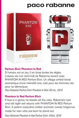 Pharmaprix Paco Rabanne Phantom In Red Parfum Elixir offer