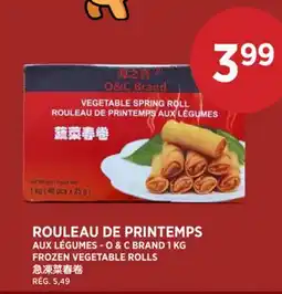 Kim Phat O&C FROZEN VEGETABLE ROLLS offer