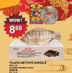 Kim Phat O&C CLEANED FROZEN TILAPIA offer