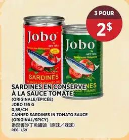 Kim Phat JOBO CANNED SARDINES IN TOMATO SAUCE offer