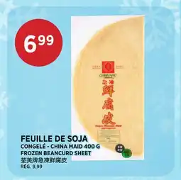 Kim Phat CHINA MAID FROZEN BEANCURD SHEET offer