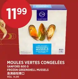Kim Phat SANFORD FROZEN GREENSHELL MUSSELS offer