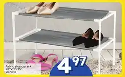 Rossy Fabric storage rack offer