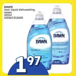 Rossy DAWN Asst. liquid dishwashing soaps offer