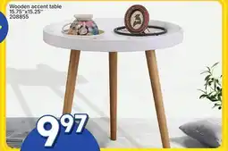 Rossy Wooden accent table offer