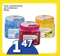 Rossy Asst. crystal beads air fresheners offer
