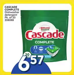 Rossy CASCADE COMPLETE Dishwasher detergent offer