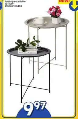 Rossy Folding metal table offer