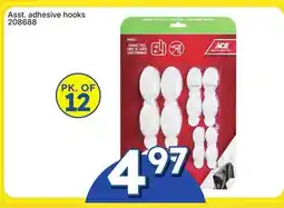 Rossy Asst. adhesive hooks offer