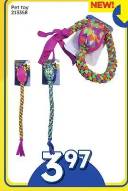 Rossy Pet toy offer