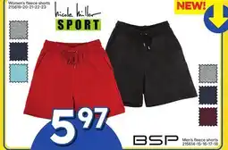 Rossy NICOLE MILLER SPORT Women's fleece shorts offer