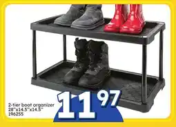 Rossy 2-tier boot organizer offer