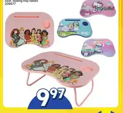 Rossy Asst. folding tray tables offer