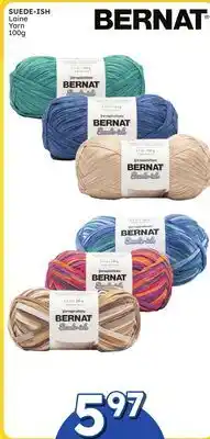 Rossy BERNAT SUEDE-ISH Yarn offer
