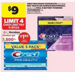 Real Canadian Superstore Crest Multipack Toothpaste offer