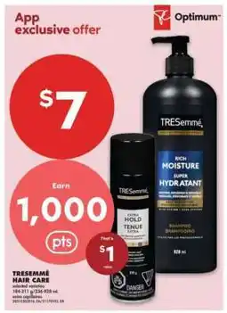 No Frills TRESEMMÉ HAIR CARE offer