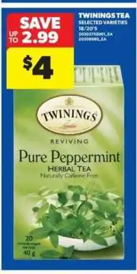 Real Canadian Superstore Twinings Pure Peppermint Herbal Tea offer