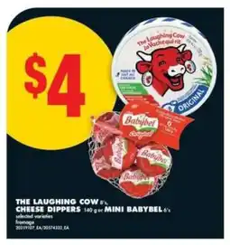 No Frills THE LAUGHING COW, CHEESE DIPPERS, MINI BABYBEL offer