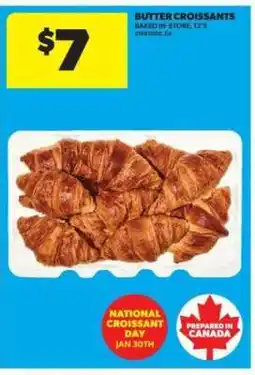 Real Canadian Superstore Butter Croissants offer
