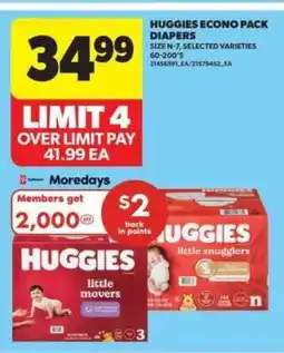 Real Canadian Superstore Huggies Econo Pack Diapers offer