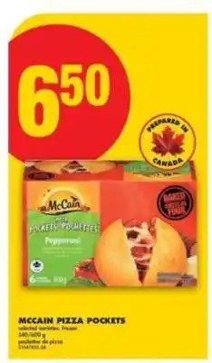 No Frills MCCAIN Pizza Pockets offer