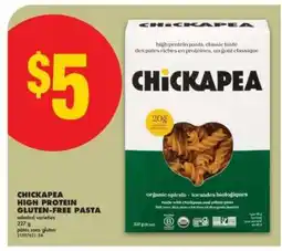 No Frills CHICKAPEA HIGH PROTEIN GLUTEN-FREE PASTA offer