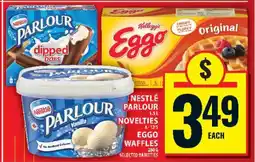 Food Basics Nestlé Parlour Novelties & Eggo Waffles offer