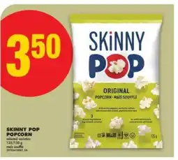 No Frills SKINNY POP POPCORN offer