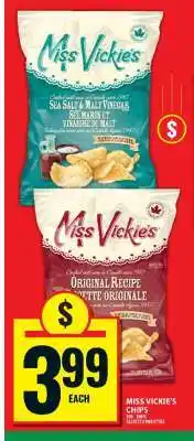 Food Basics Miss Vickie's Chips offer