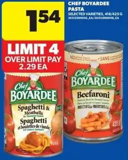 Real Canadian Superstore Chef boyardee pasta offer