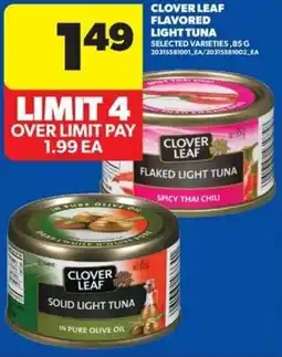 Real Canadian Superstore Clover leaf flavored light tuna offer