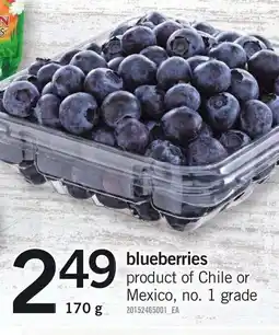 Loblaws Blueberries offer