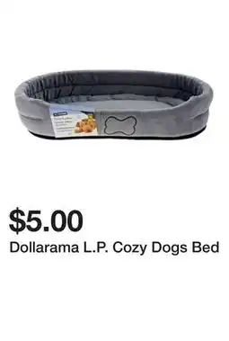 Dollarama Dollarama L.P. Cozy Dogs Bed offer