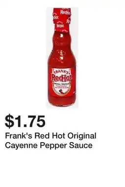 Dollarama Frank's Red Hot Original Cayenne Pepper Sauce offer