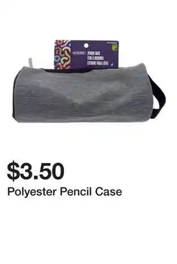 Dollarama Polyester Pencil Case offer