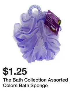 Dollarama The Bath Collection Assorted Colors Bath Sponge offer