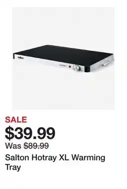 TSC Stores Salton Hotray XL Warming Tray offer